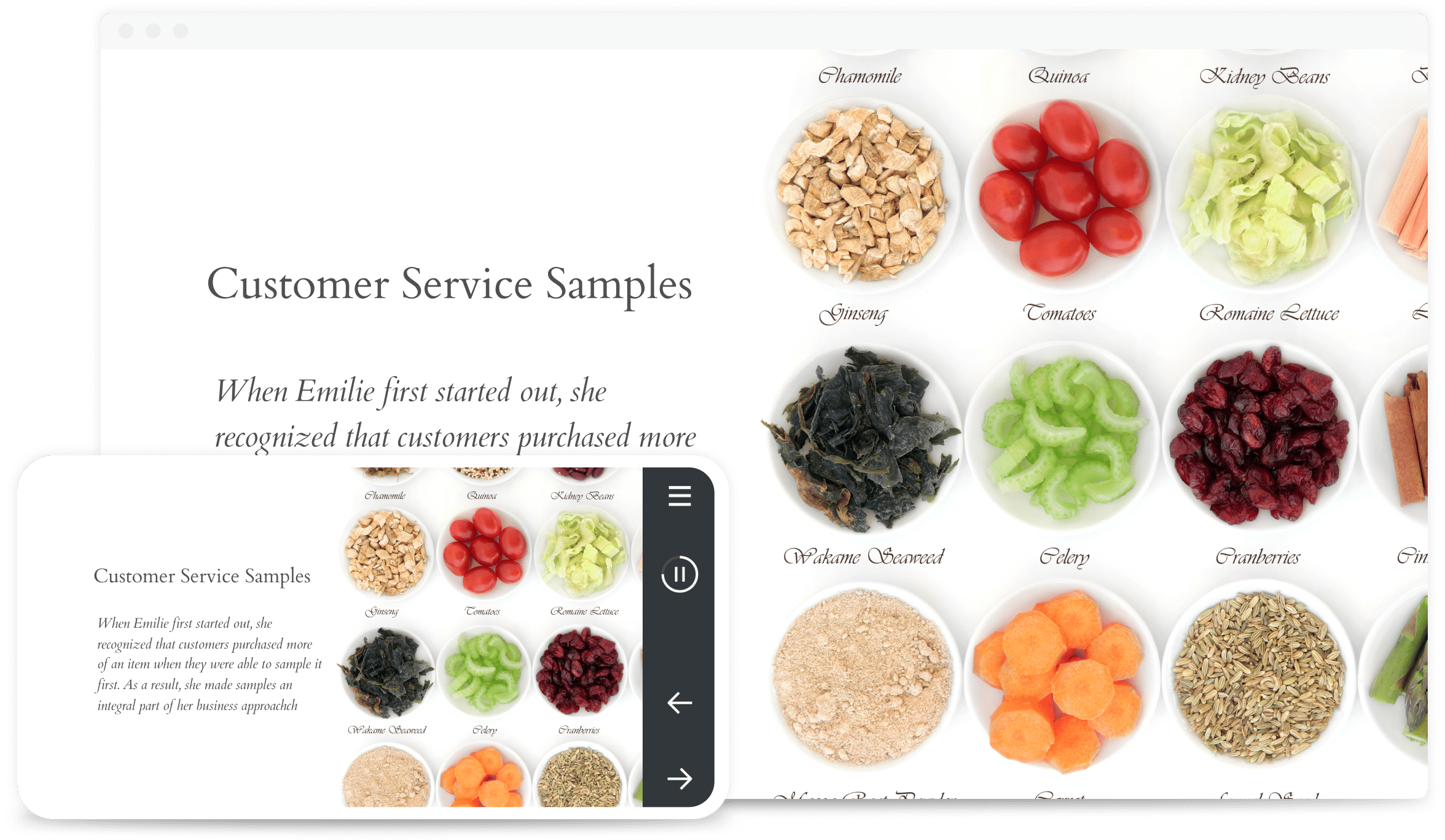 Storyline 360 virtual training interface on screen