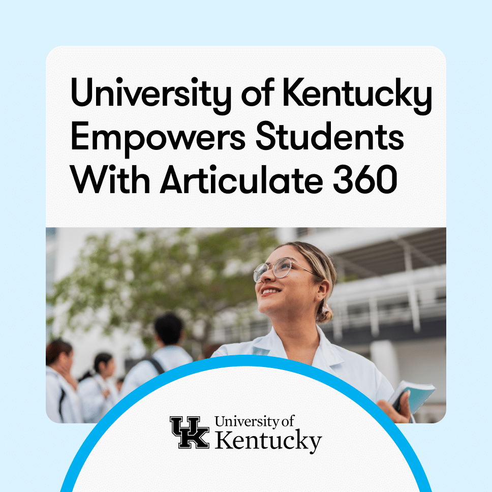 University of Kentucky Empowers Students With Articulate 360
